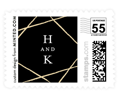 'Abstract Elegant (F)' stamp