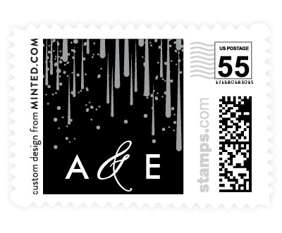 'Sparkle + Shine (C)' wedding stamp