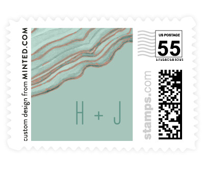 'Modern Agate (E)' postage stamp