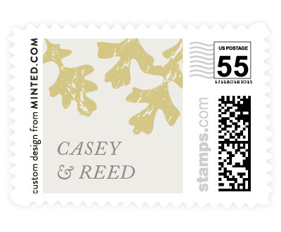 'Autumn Leaves' stamp design