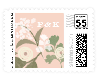 'Stacked Wedding (B)' postage stamp