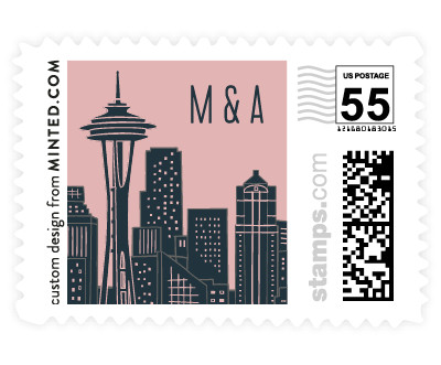 'Big City - Seattle (B)' postage stamp