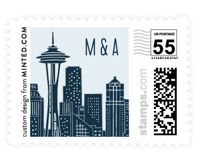 'Big City - Seattle (C)' stamp