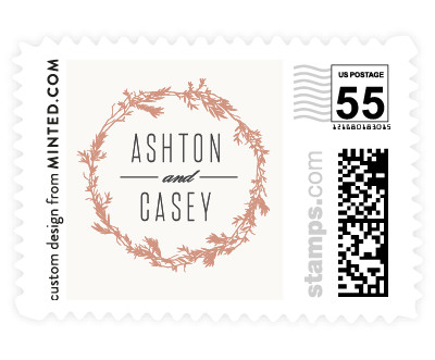 'Intertwined (C)' wedding postage