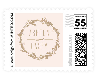 'Intertwined (F)' stamp design