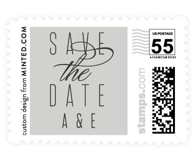 'Resplendent (D)' stamp design