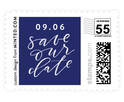 'Chalkboard (C)' wedding stamp
