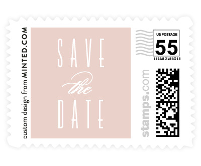 'Us' wedding stamp