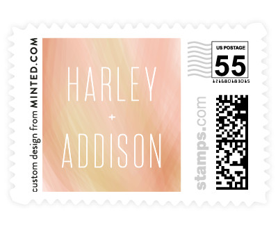 'Radiant Simplicity (B)' wedding postage