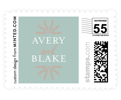 'Elegant Leaves (C)' stamp