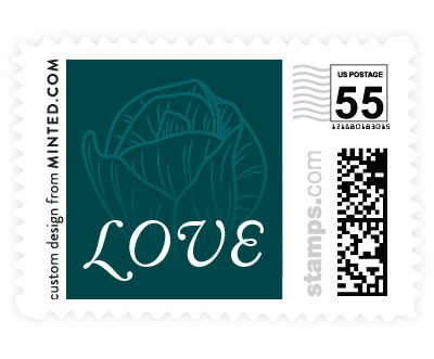 'Simply Scripted (E)' wedding postage