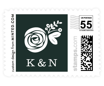 'Gilded Blooms (B)' postage stamps