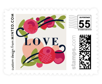 'Allegro' stamp design