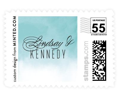 'Ombre' postage stamps