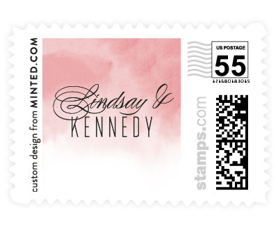 'Ombre (B)' wedding stamps