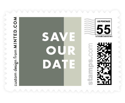 'Color Me Married (C)' stamp design