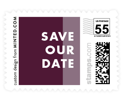 'Color Me Married (F)' postage