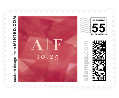 'Modern Abstract (B)' stamp design