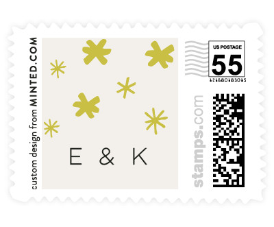 'Excitement (C)' wedding postage