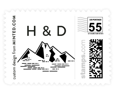 'Modern Rusticism' stamp design