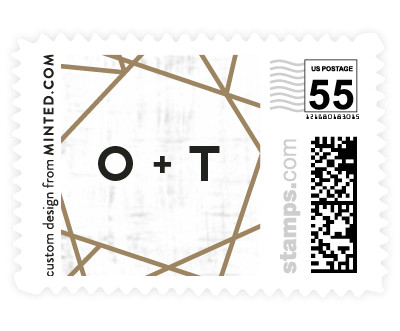 'Gilded Concrete' stamp