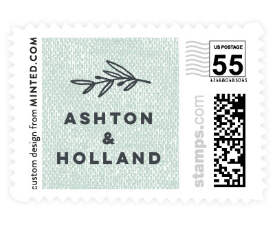 'Vintage Love (C)' wedding stamp