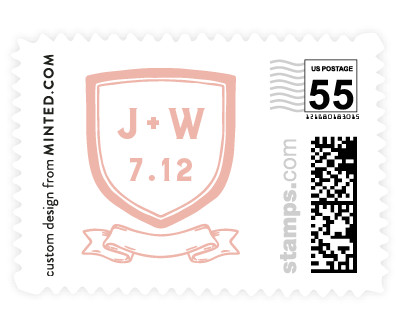 'Poetic Crest (E)' stamp