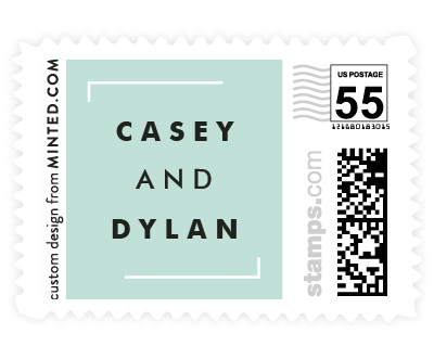 'Sleek & Chic (B)' postage stamps