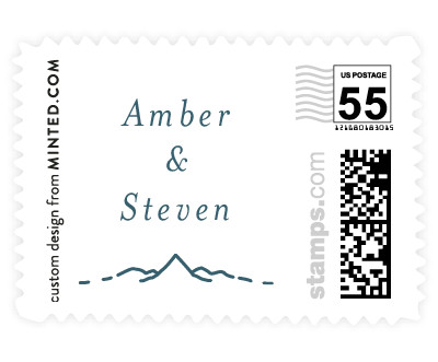 'Let The Adventure Begin (D)' wedding postage
