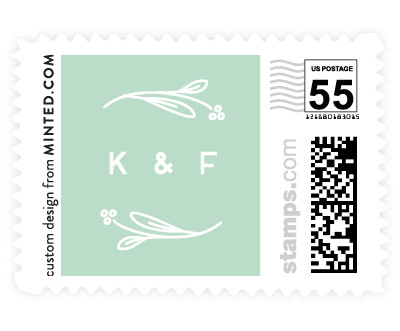 'Wildflowers (B)' stamp design