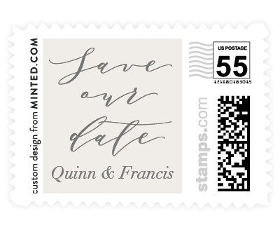 'Luxe Cream' stamp design