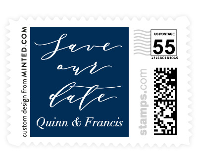 'Luxe Cream (B)' postage stamps