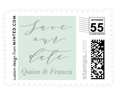 'Luxe Cream (F)' postage stamp