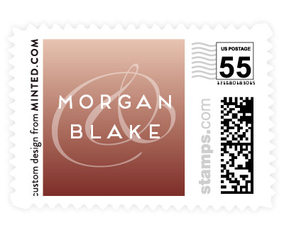 'Ombre Shimmer (C)' postage