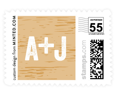 'Woodlands (B)' wedding stamp