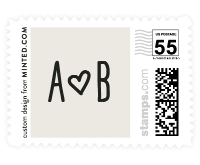 'Skywriting Love (B)' stamp