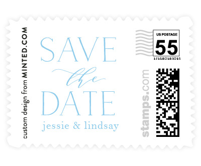 'Covered (B)' wedding postage