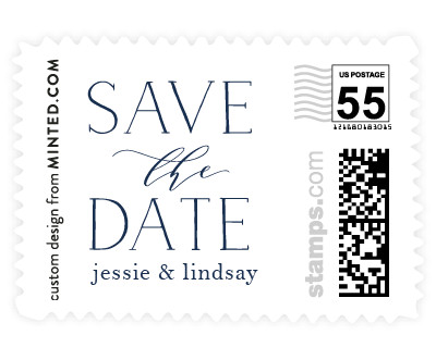 'Covered (C)' wedding stamp