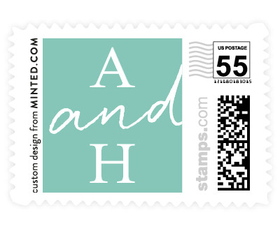 'Scripted Note (C)' stamp design