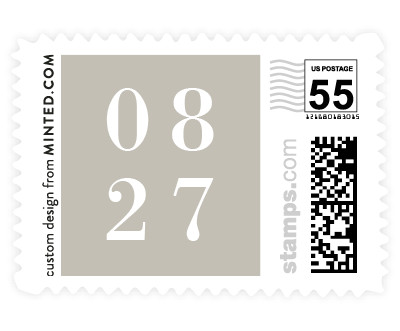 'Stacked Banner' stamp