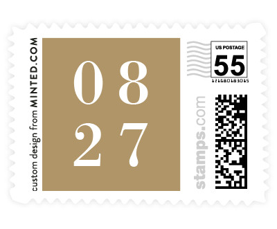 'Stacked Banner (F)' postage stamps