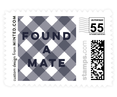 'Found A Mate (C)' wedding stamp