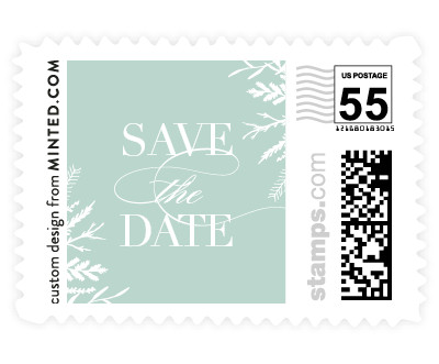 'Metallic Branches (D)' postage stamp