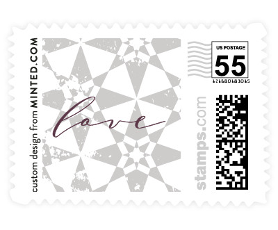 'Distressed Tile (G)' wedding stamp