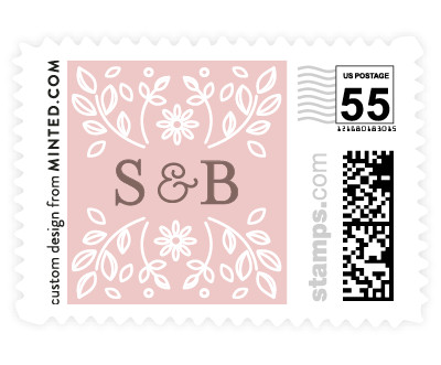 'Floret Embrace' postage stamps