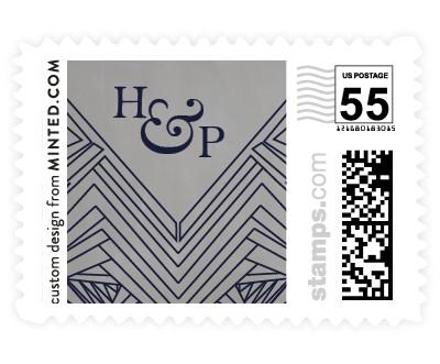 'Art Deco Frame (C)' postage stamps