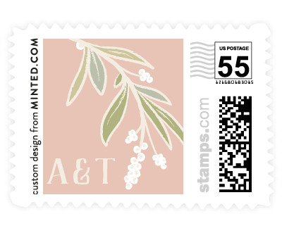 'Rustic Love (B)' wedding stamps