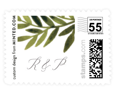 'Painted Greenery (D)' postage stamps