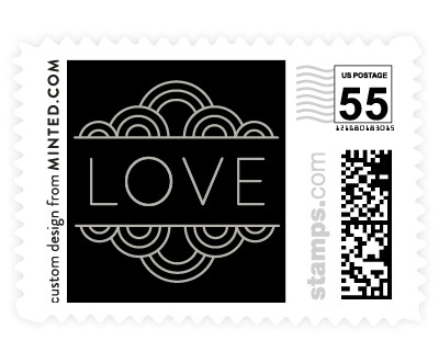 'Deco Nouveau (D)' stamp