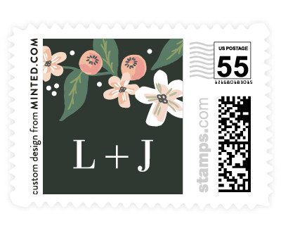 'Climbing Rose' postage stamp